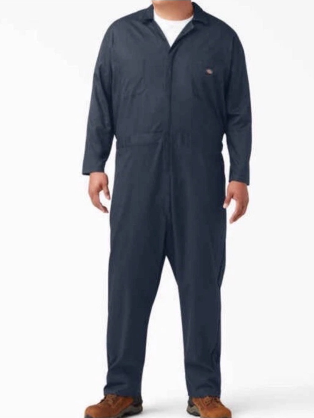 NWT Dickies Performance Flex Coveralls 2XL Regular Dark Navy Long Sleeve Overall